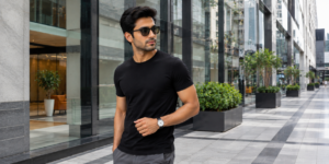 black tshirt